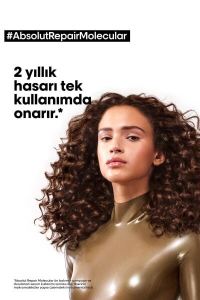 L'oreal Professionnel Serie Expert Absolut Repair Molecular Tüm Yıpranmış Saçlar İçin Durulanmayan Maske 100 ml