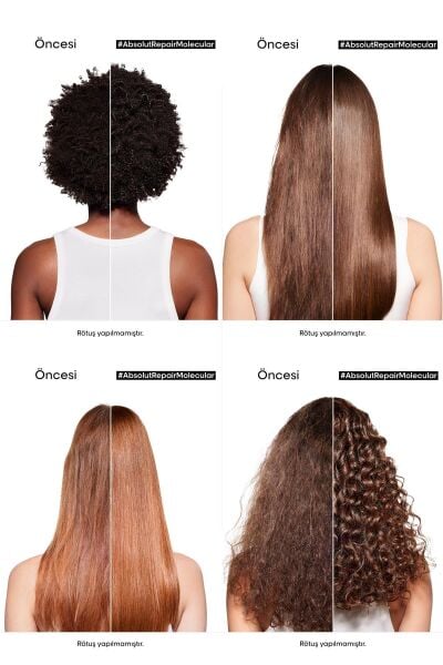 L'oreal Professionnel Serie Expert Absolut Repair Molecular Tüm Yıpranmış Saçlar İçin Durulanmayan Maske 100 ml