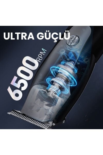 Enchen Humming Bird Siyah Hassas Kesim Şarjlı Saç ve Tıraş makinesi