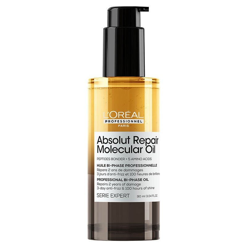 Loreal Professionnel LOreal Professionnel Absolut Repair Molecular Çift Fazlı Profesyonel Bakım Yağı 90 ml