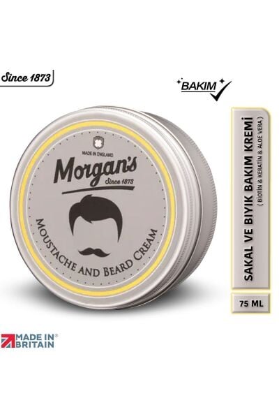 Morgan’s Morgans Pomade Moustache And Beard Cream / Nemlendirici Bıyık Ve Sakal Kremi 75 ml