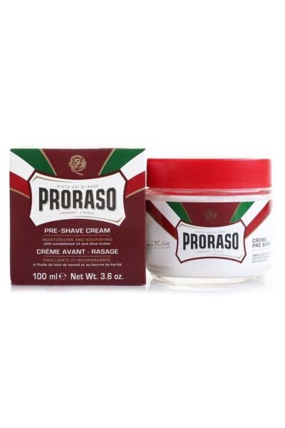 Proraso Tıraş Öncesi Kremi Sandal Ağacı Özlü 100 ml 8004395001224