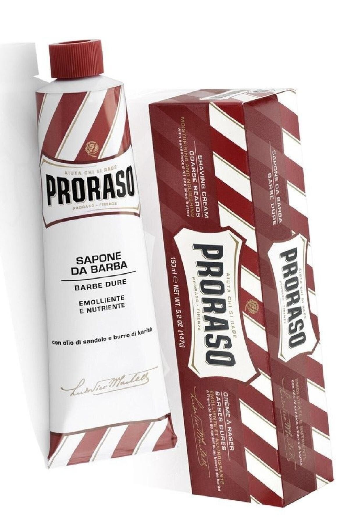 Proraso Sandal Ağacı Özlü Tıraş Kremi 150ml 8004395001095