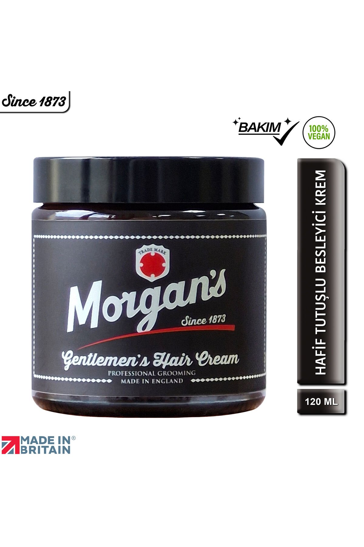 Morgan's Pomade Gentelman's Hair Cream - Nemlendirici Doğal Tutuşlu Şekillendirici Krem 120 ml