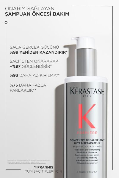 Kerastase Premiere Concentré Décalcifiant Ultra-Réparateur Onarım Sağlayan Şampuan Öncesi Bakım 250 ml