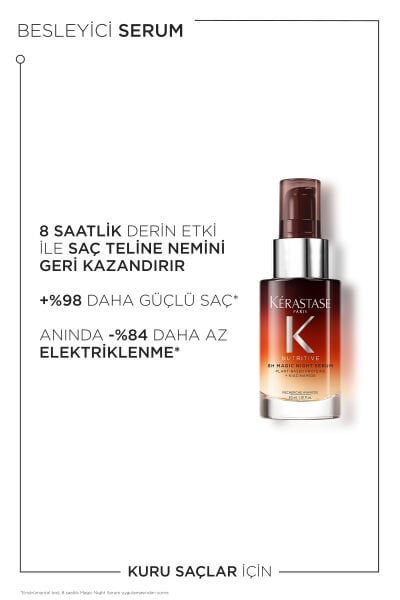 Nutritive 8h Magic Night Yoğun Besleyici Gece Serumu 30 ml