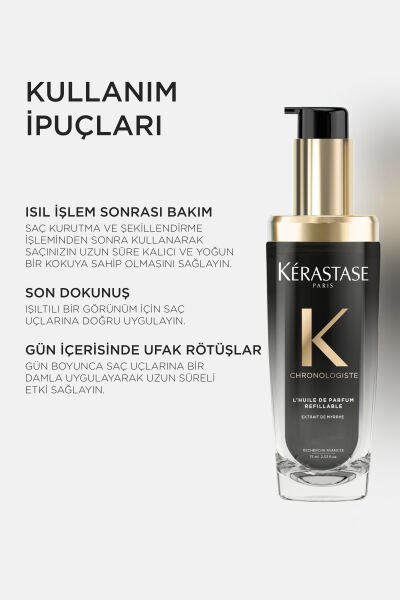 Kerastase Chronologiste L'huile De Parfum Canlandırıcı Saç Bakım Yağı Yedek Şişe 75 ml