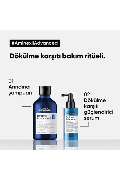 L'oreal Professionnel Serie Expert Aminexil Advanced Daha Gür & Daha Güçlü Saçlar Için Dökülme Karşıtı Güçlendirici Aktiva