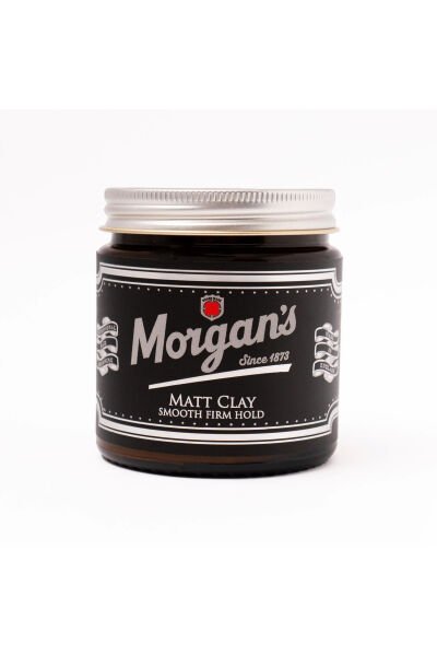 Morgan's Pomade Matt Clay Smooth Firm Hold - Güçlü Tutuş Sağlayan Şekillendirici Kil 120 ml