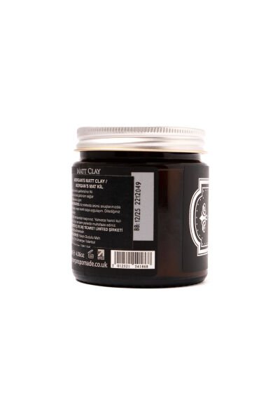 Morgan's Pomade Matt Clay Smooth Firm Hold - Güçlü Tutuş Sağlayan Şekillendirici Kil 120 ml