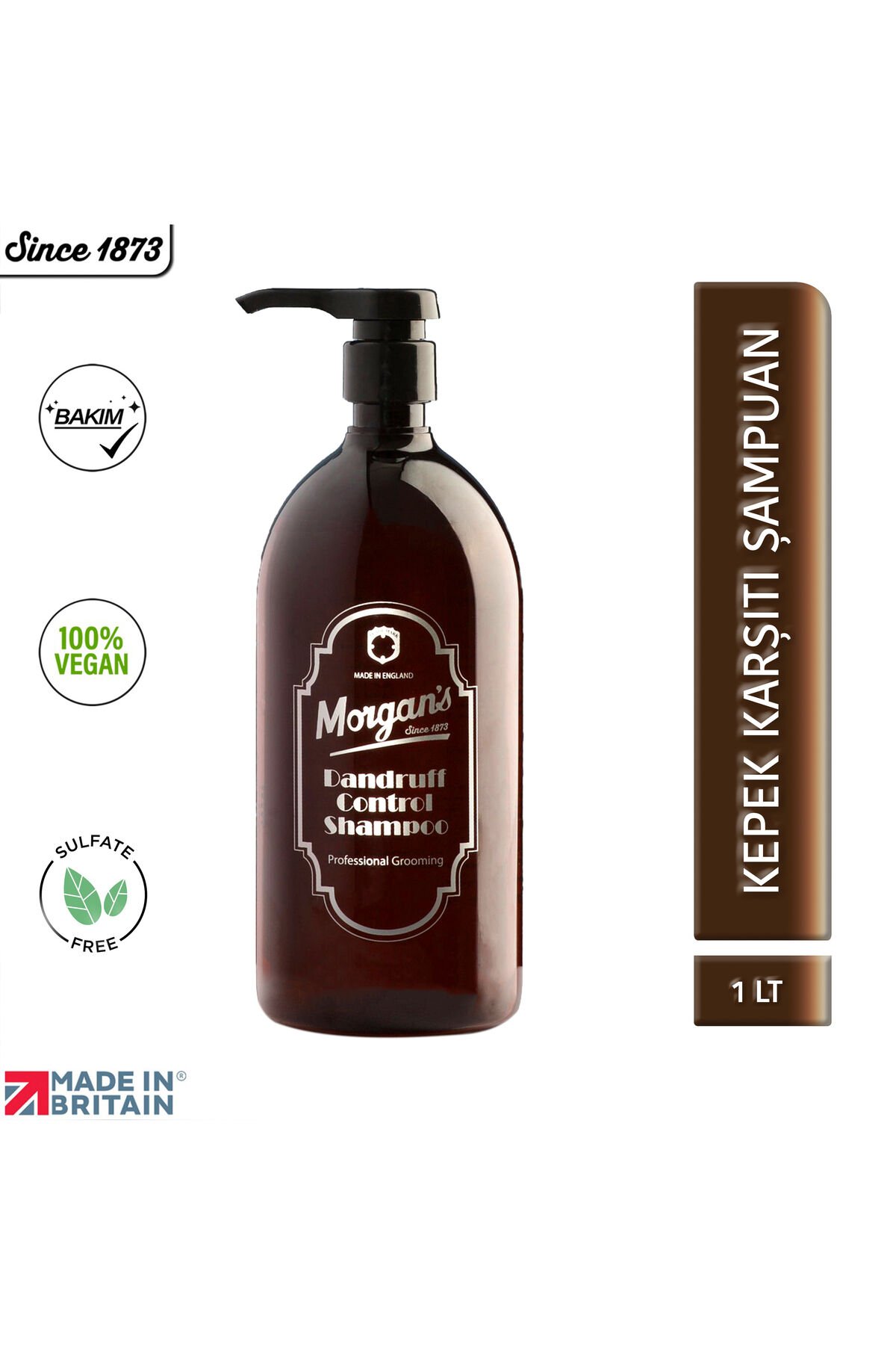 Morgan's Pomade Dandruff Control Shampoo - Kepek Kontrol Şampuan 1000 ml