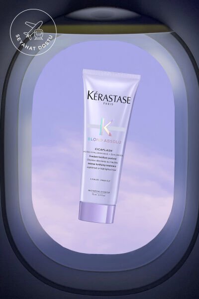 Blond Absolu Cicaflash Sarı Saçlar Için Parlaklık Veren Durulanan Saç Bakım Kremi 75ml