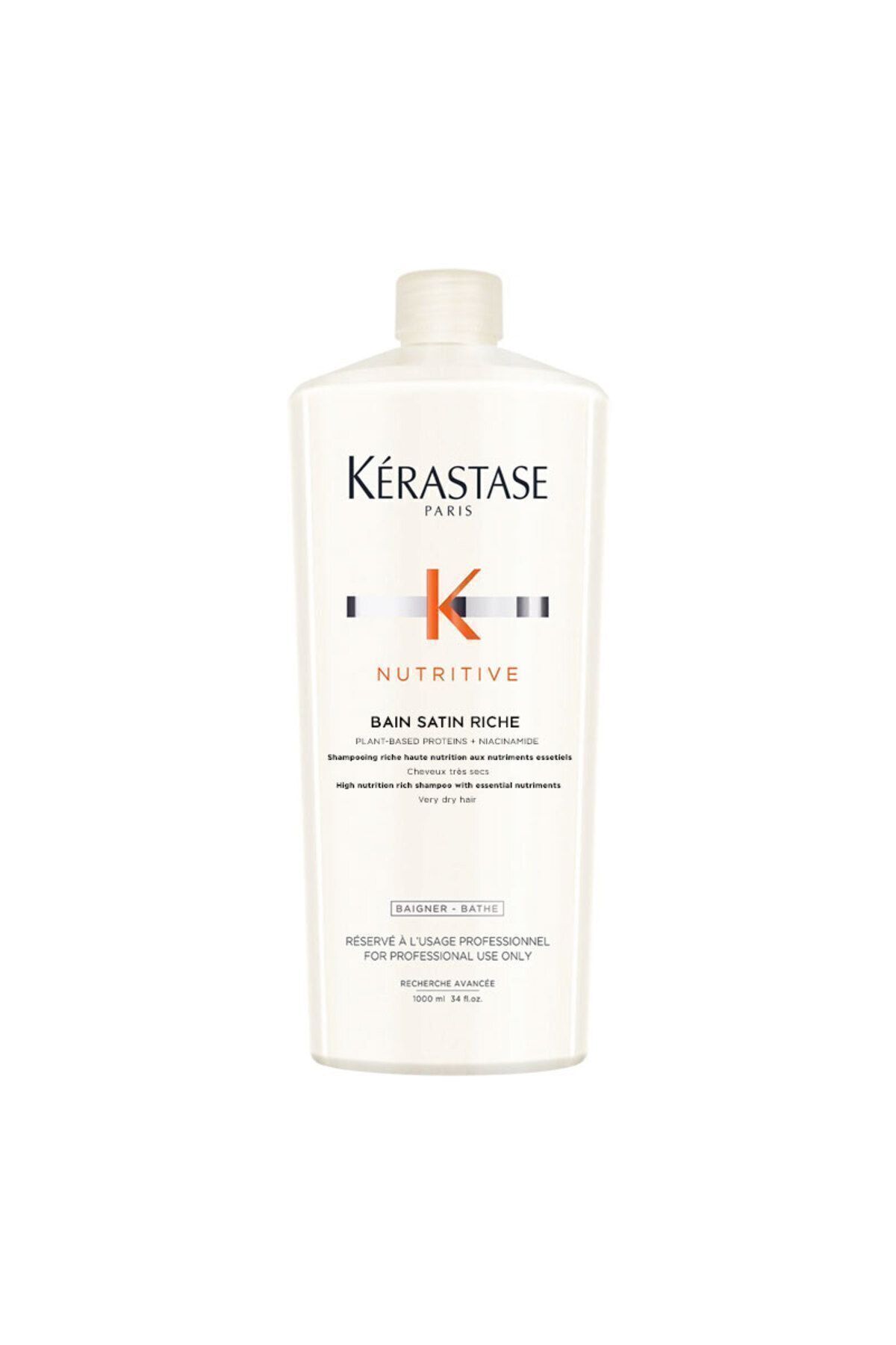 Kerastase Nutritive Bain Satin Riche Çok Kuru Saçlar İçin Nemlendirici Şampuan 1000ml