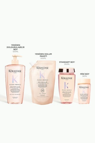 Gloss Absolu Elektriklenmeye Eğilimli Saçlar Için Parlaklık Veren Şampuan 80 ml
