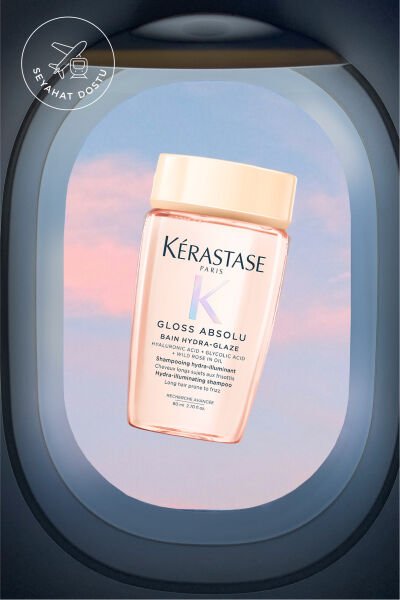 Gloss Absolu Elektriklenmeye Eğilimli Saçlar Için Parlaklık Veren Şampuan 80 ml
