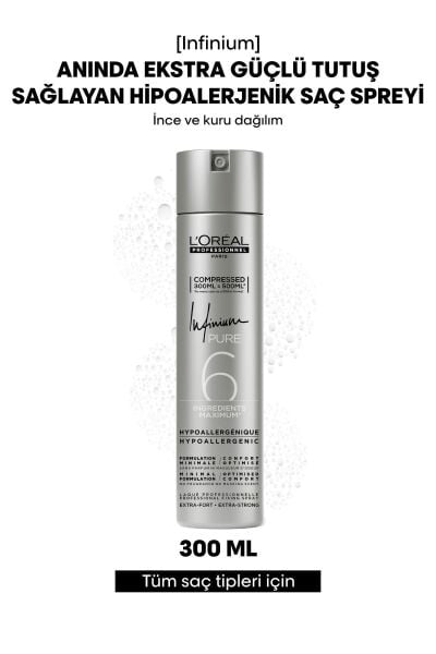 L'oreal Professionnel Infinium Ekstra Güçlü Tutuşlu Saç Spreyi